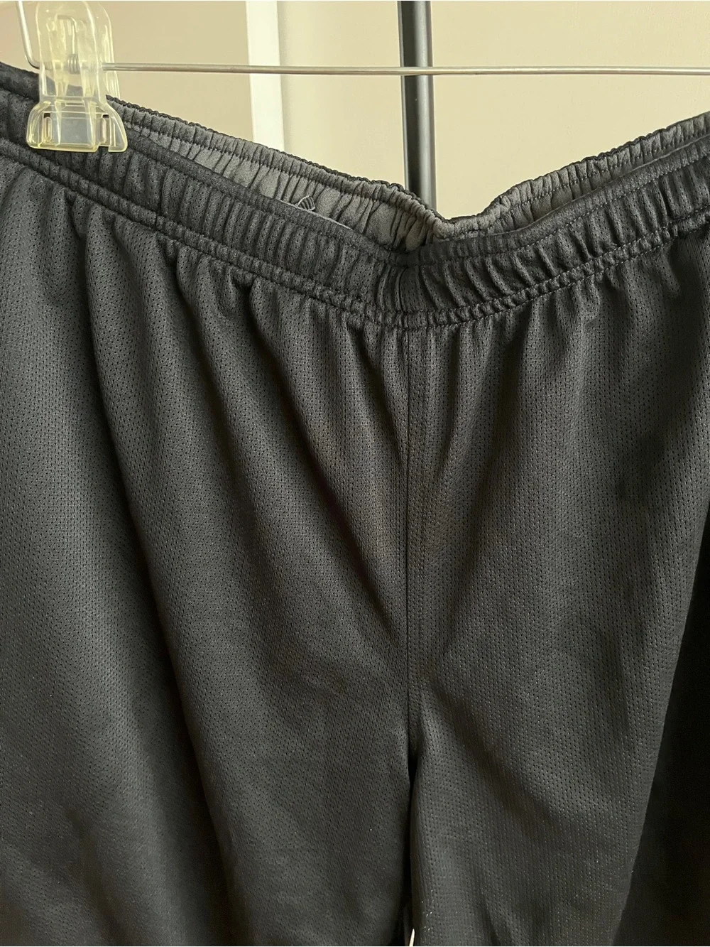 NWT Nike Athletic Training Walkin Soccer Workout Shorts Reversible Black Gray XL
